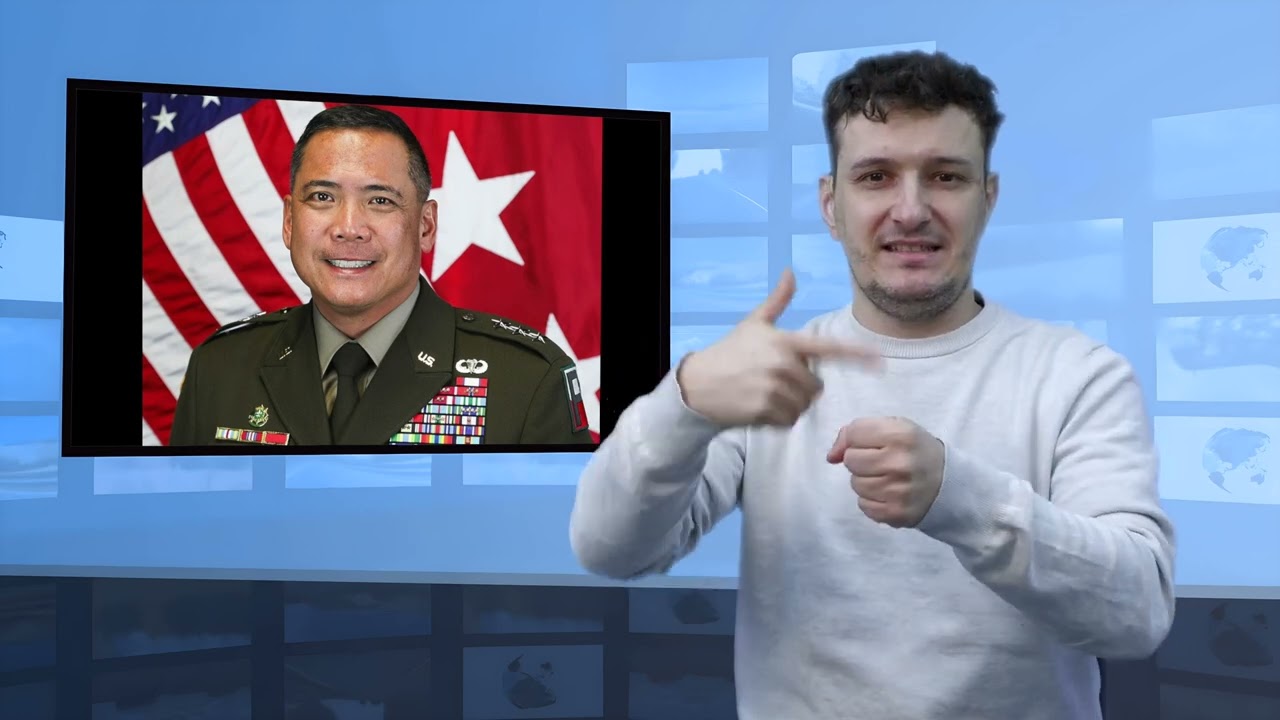Pijany generał USA zostawił tajne mapy w polskim pociągu (Tłumaczenie na Język Migowy - PJM)