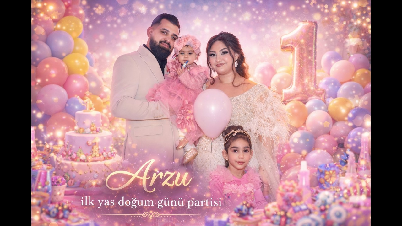 Arzu 1 Yaş Doğum Günü Partisi Hamm