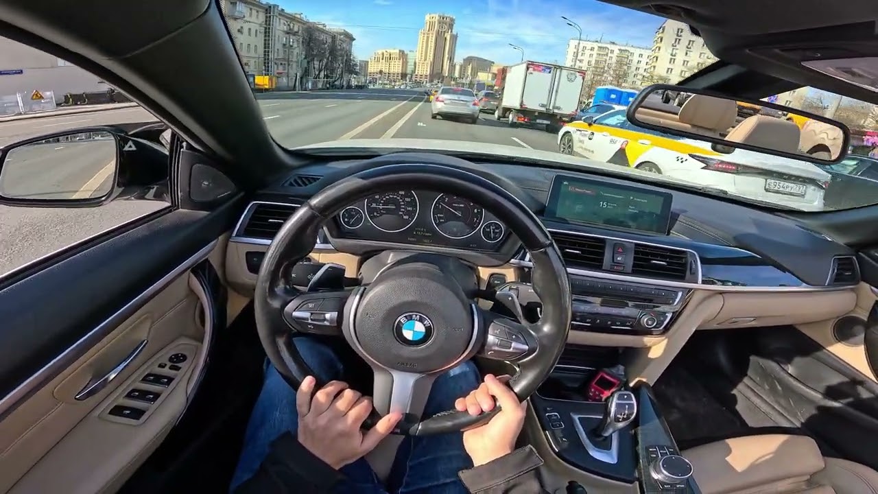 2018 BMW 430i F33 Cabrio 2.0 turbo AT 252 KM | Jazda testowa POV | Pomiar hałasu | Recenzja