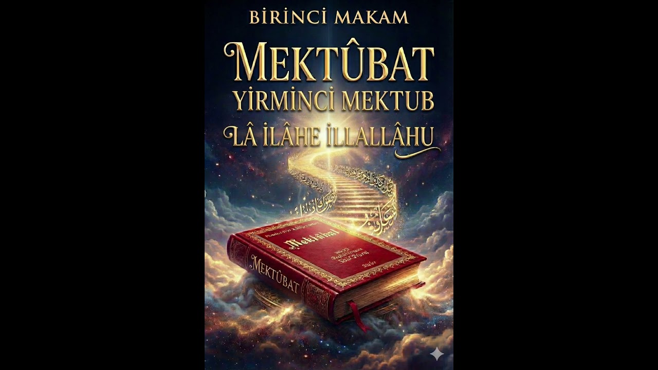 1.1. Yirminci Mektub - Birinci Makam - Birinci Kelime