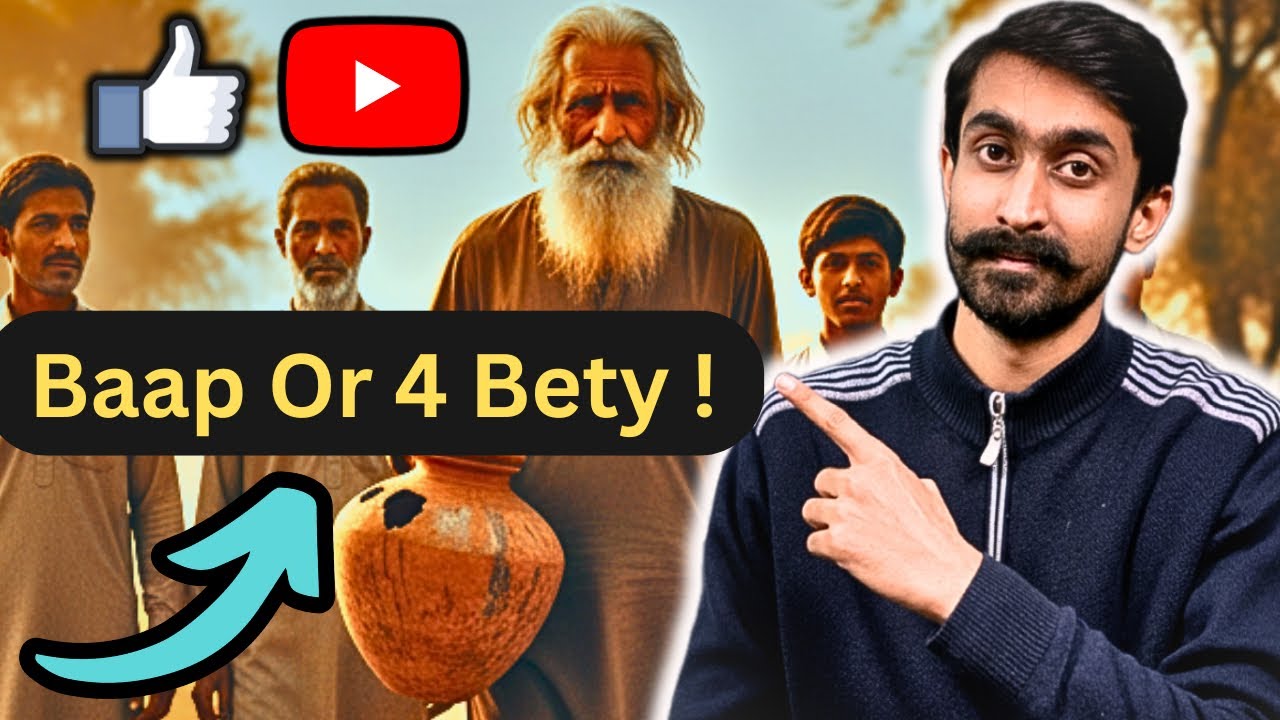 Life Changing Moral Story😇 | Ek Baap Or 4 Bety | Zamin Shah