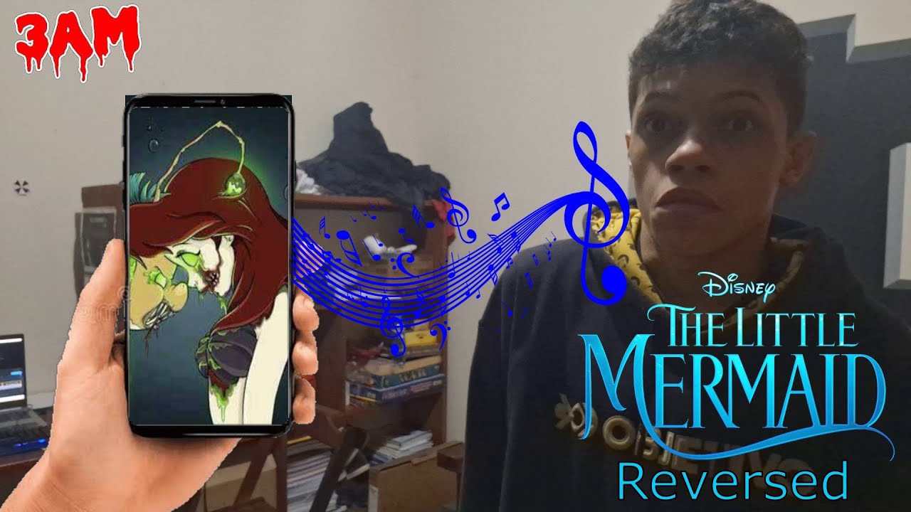 DO NOT LISTEN THE LITTLE MERMAID SOUNDTRACK IN REVERSE AT 3 AM (HIDDEN MESSAGES DEMONIC) *SCARY*