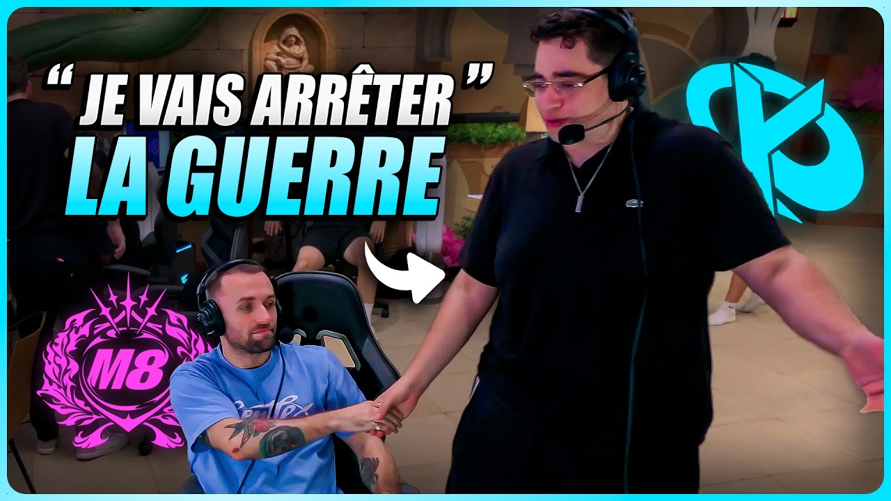 Kameto met fin aux querelles entre M8 et KC avec Squeezie et Gotaga