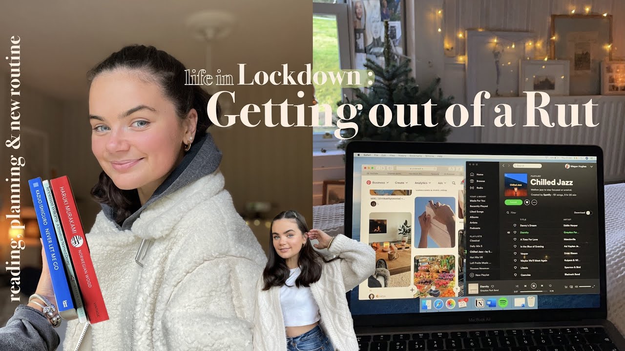 Life in Lockdown | Getting out of a Rut 🌿 Book Haul, Planning & New Routine