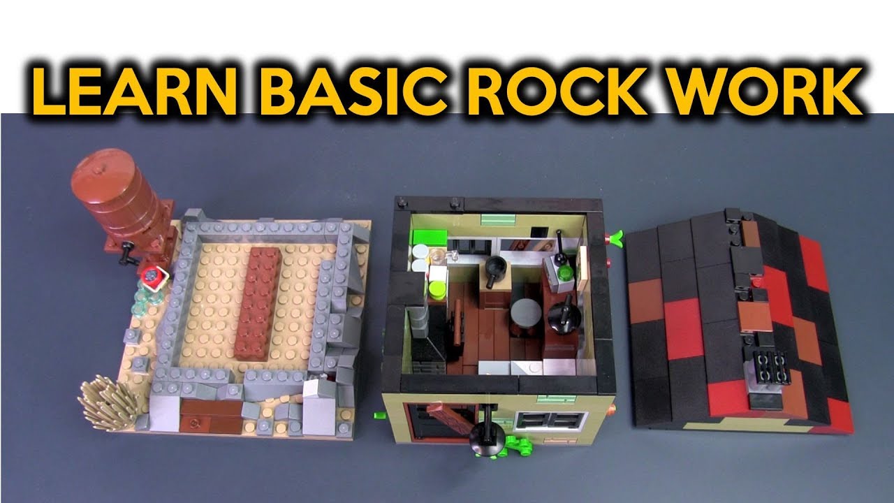 How to Build the LEGO Mountain Hideout MOC