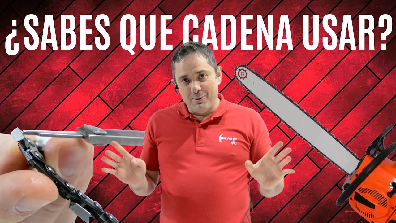 Comprar CADENA de MOTOSIERRA | Que debes tener en cuenta