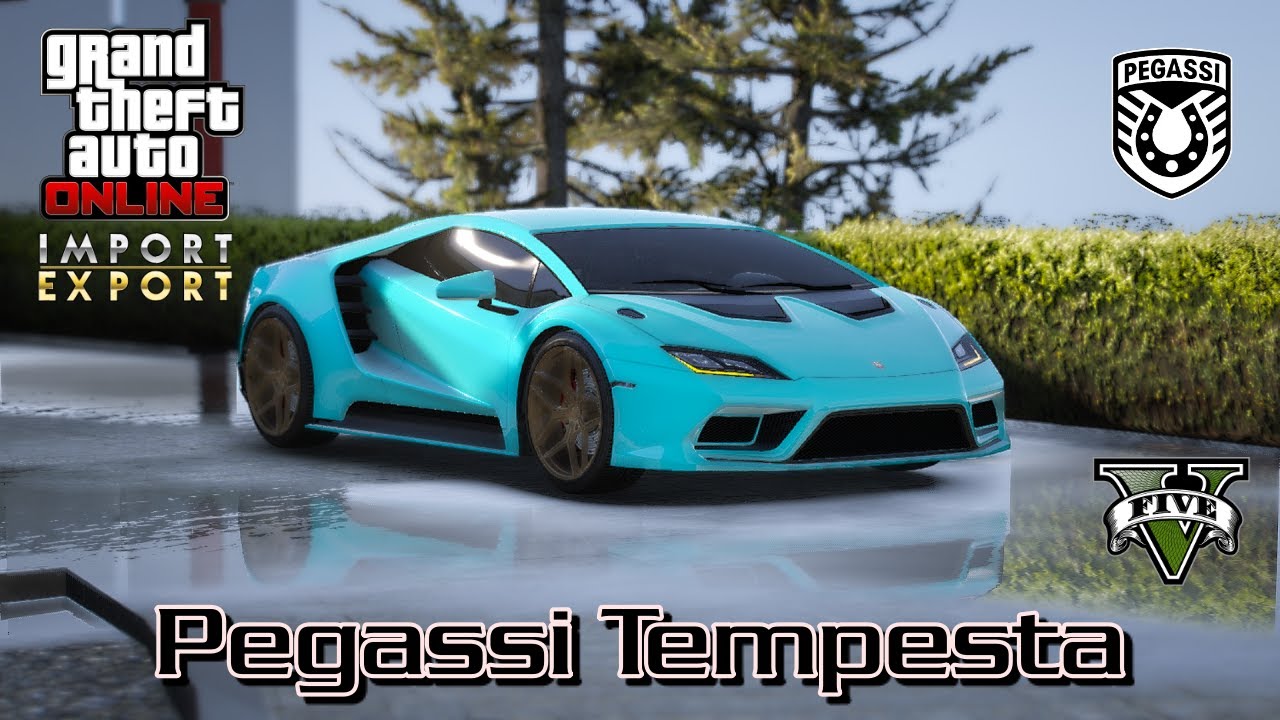 GTA 5 — Кастомизация автомобилей — Pegassi Tempesta (Lamborghini Huracan)