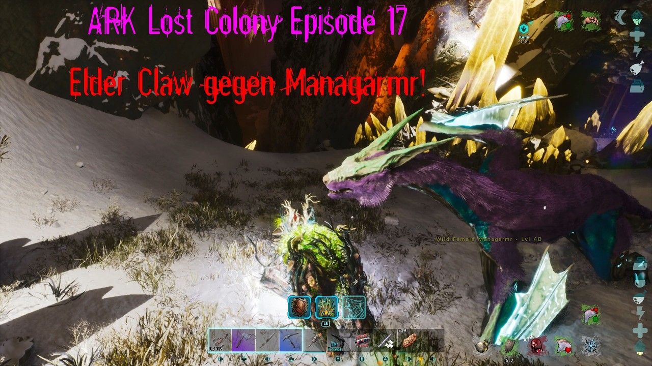 ARK Lost Colony Episode 17 Elder Claw gegen Managarmr!