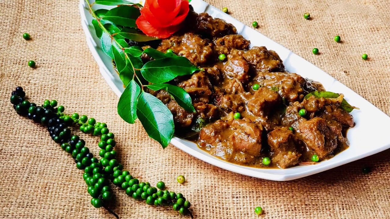 Green pepper beef || പച്ച കുരുമുളക് ചേർത്ത ബീഫ്
