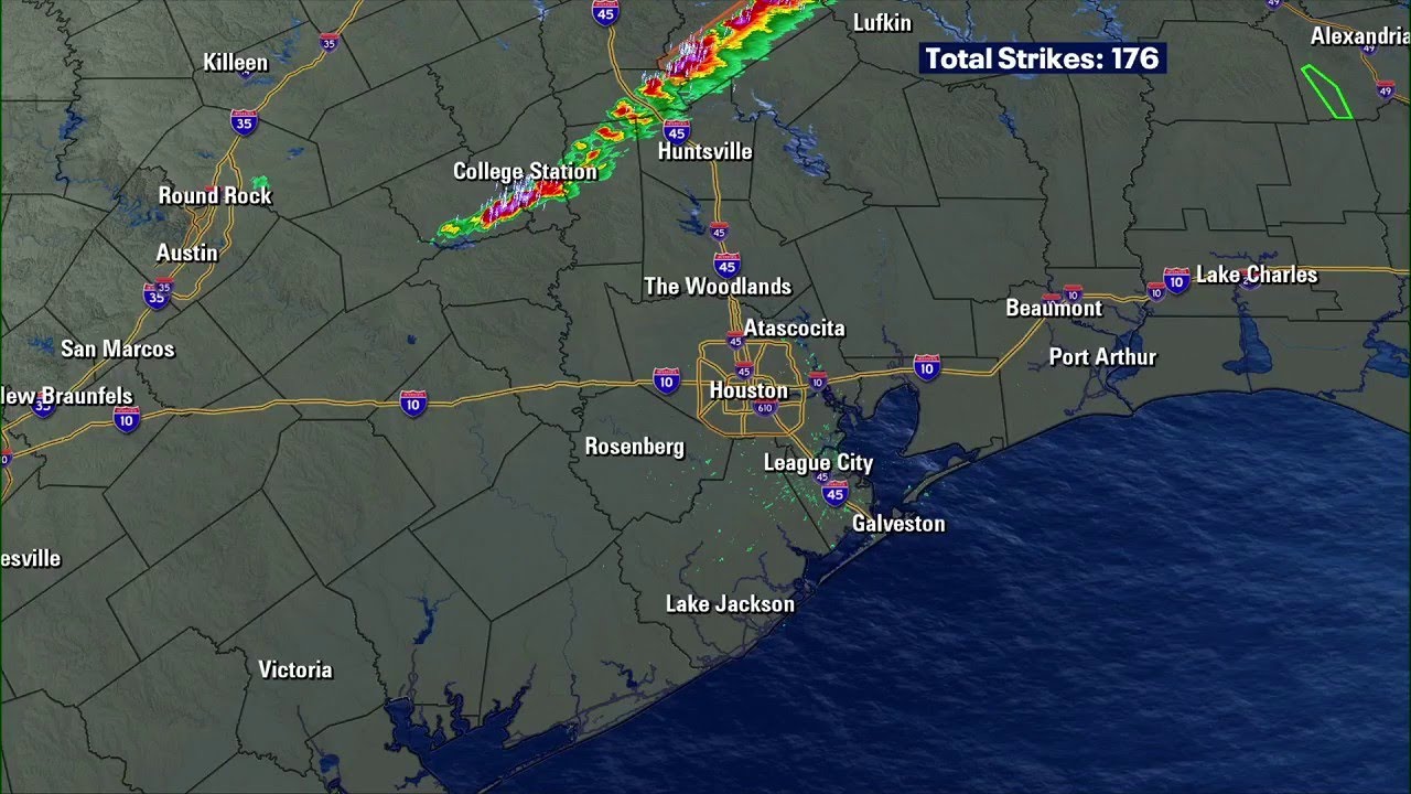 LIVE Houston weather radar (no audio)