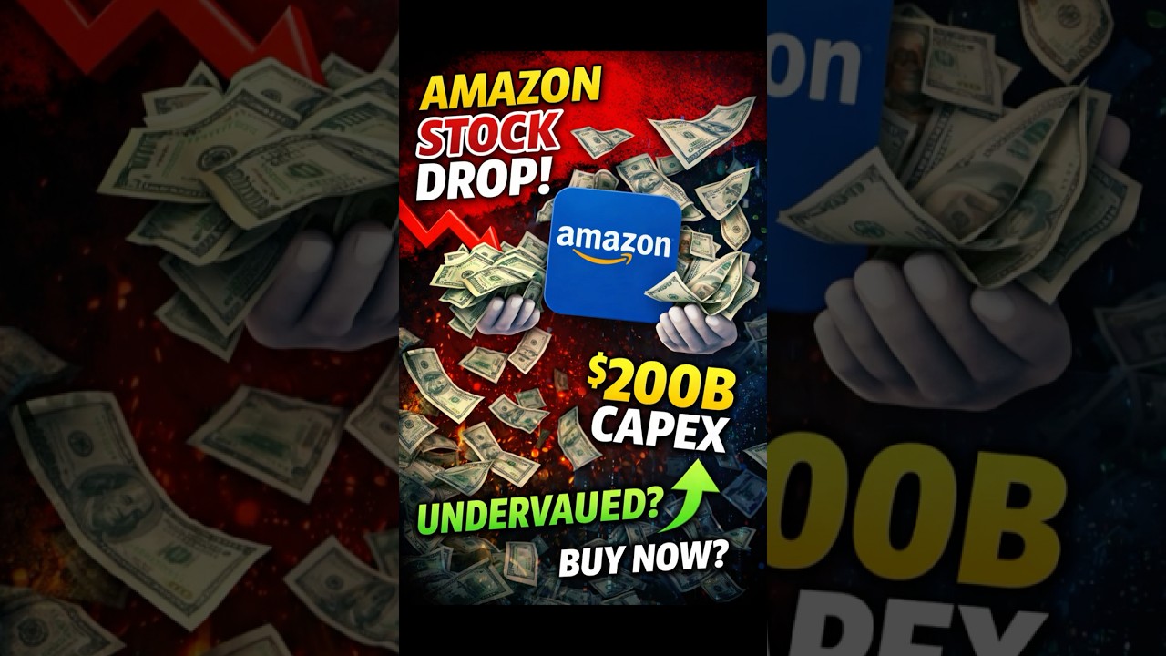 Amazon (AMZN) Stock DROPS! $200B CapEx Scares Investors