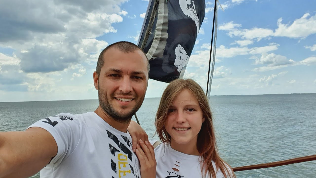 НА КОРАБЛЕ НА ВОЛНОРЕЗ. АЗОВСКОЕ МОРЕ Ч.2