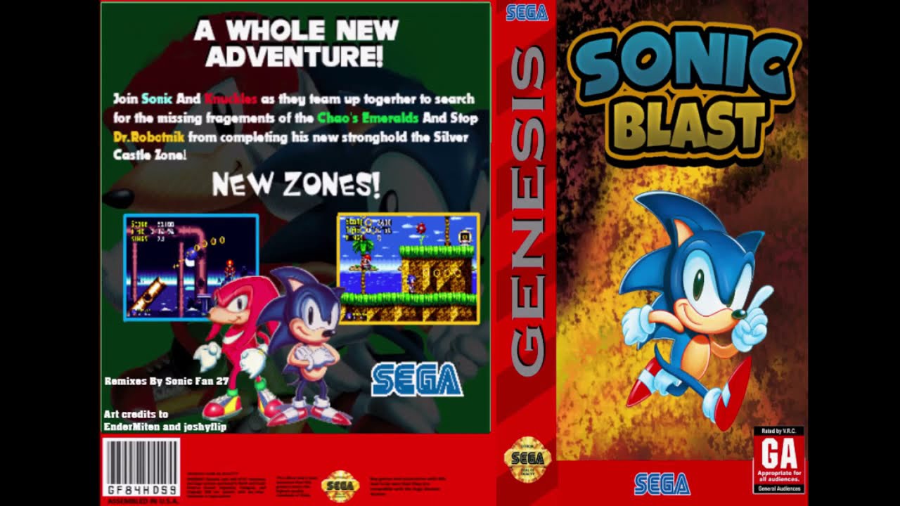 Sonic Blast (Red Volcano Zone) 16 Bit Genesis Remix