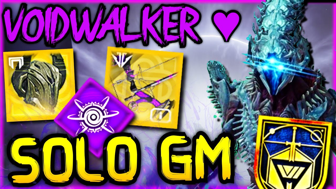 VoidWalker is HOT ! Solo GM PsiOps BG Moon (Void Warlock Build) [Destiny 2 Episode Heresy]