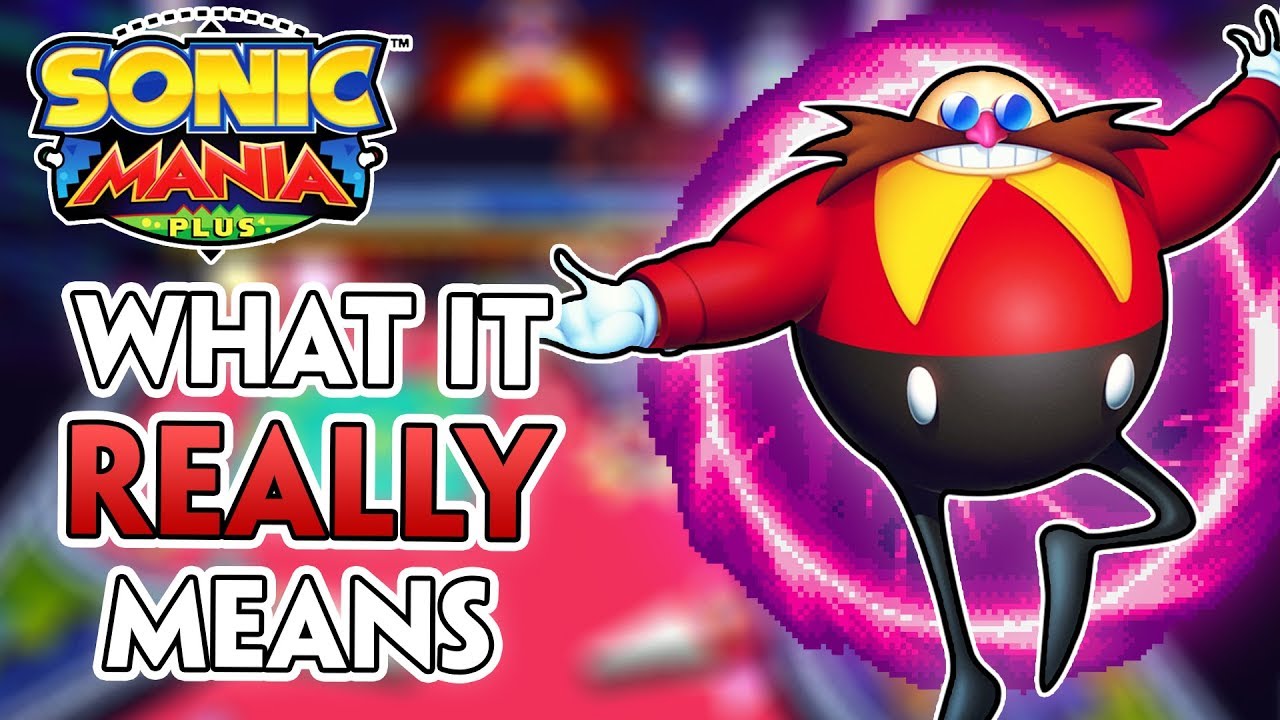 What the Good Ending of Sonic Mania Plus REALLY MEANS