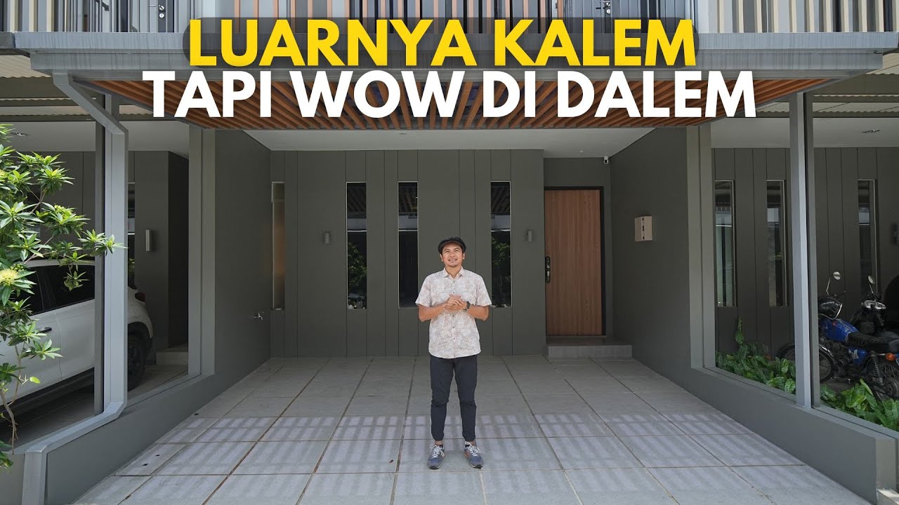 Rumah Lebar 5,5 Meter Dalamnya Rapi Bener