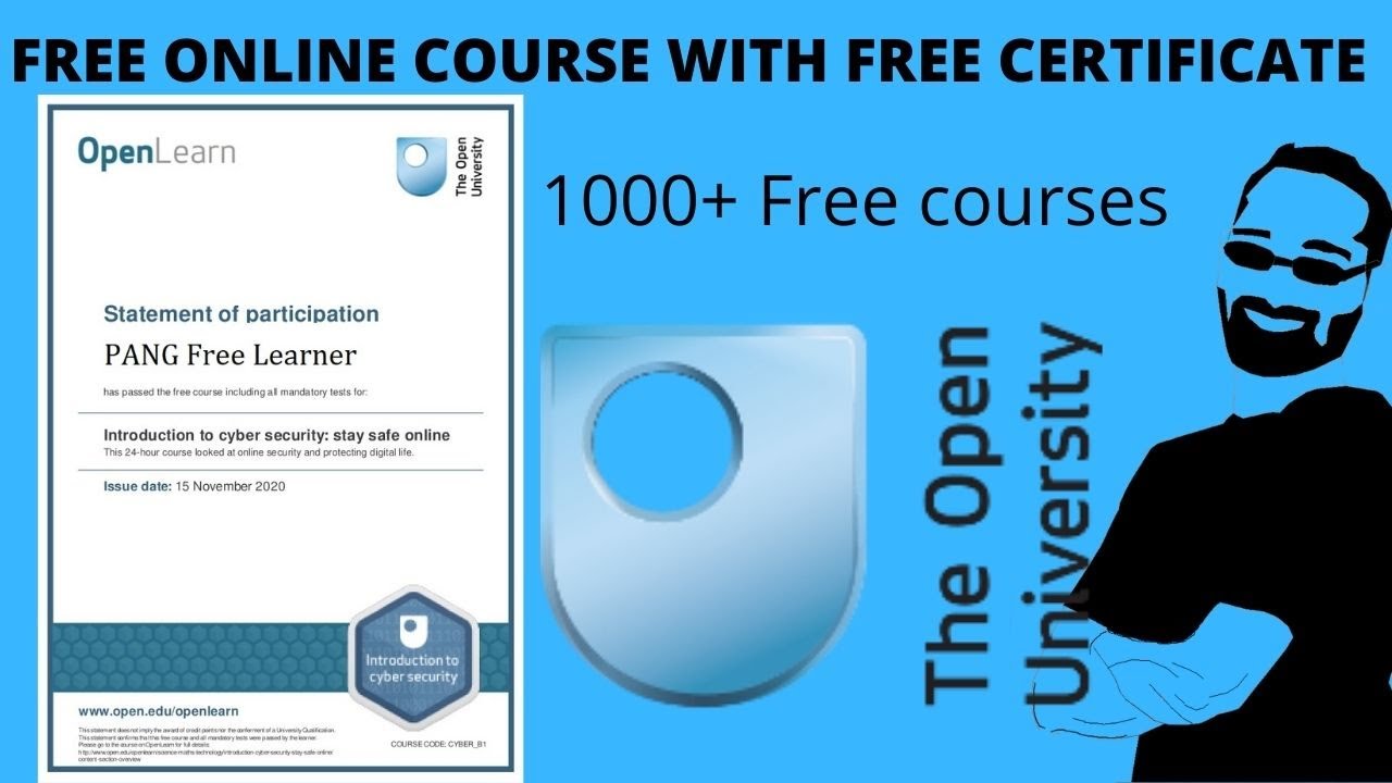 1000+ FREE ONLINE Course with CERTIFICATE in 2022 | The Open University, England(UK)