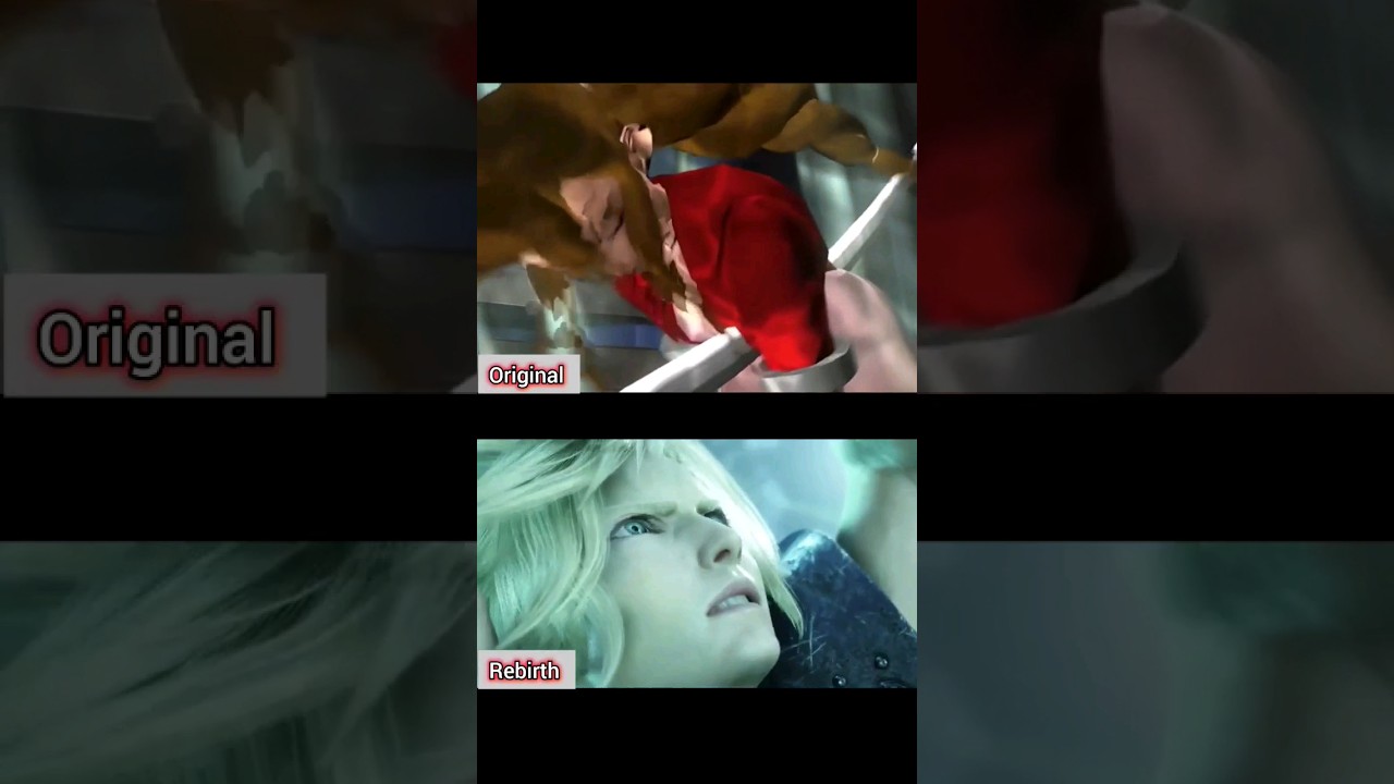 Aerith Death Scene - Final Fantasy VII Original & Rebirth