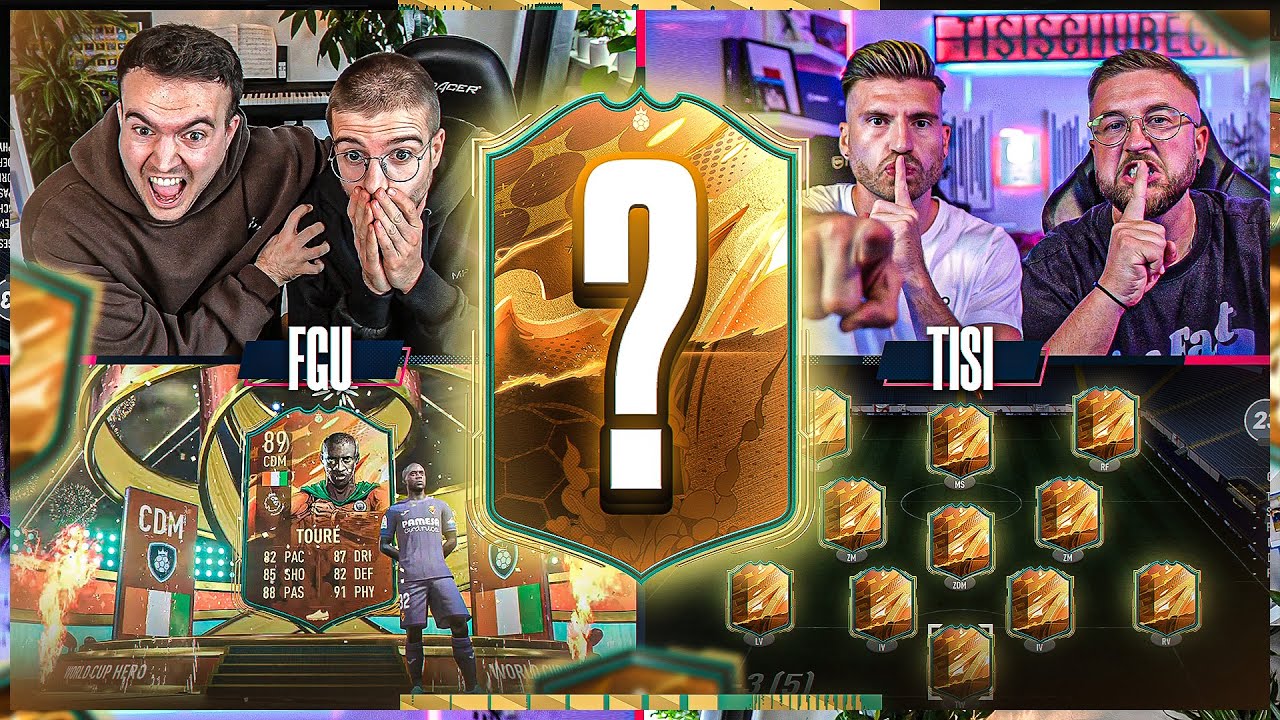 FIFA 23: RANDOM WM HERO Squad Builder Battle vs @TisiSchubech 😱🎉