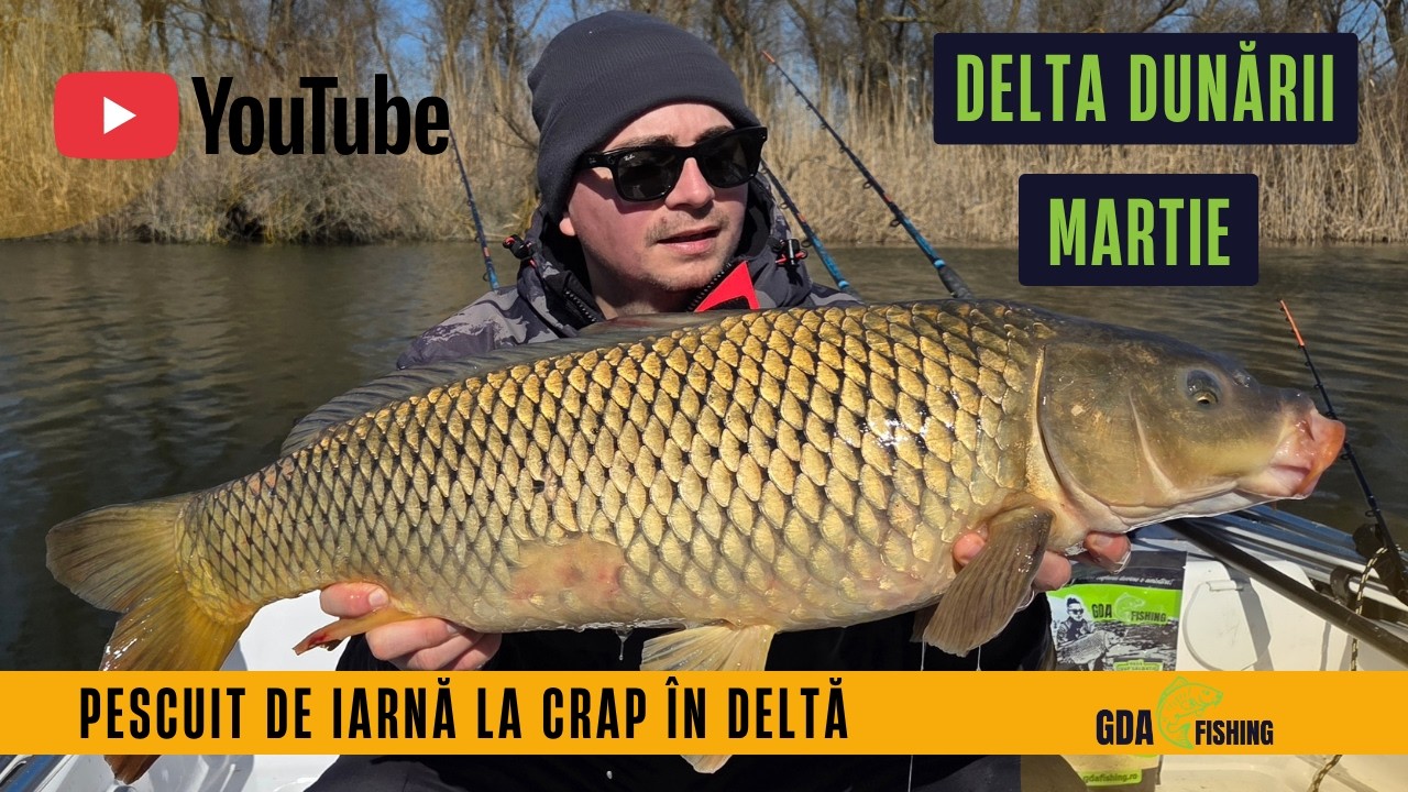 Pescuit la Crap în Delta Dunării în Martie | Partidă de 2 Zile în Apă de 7°C