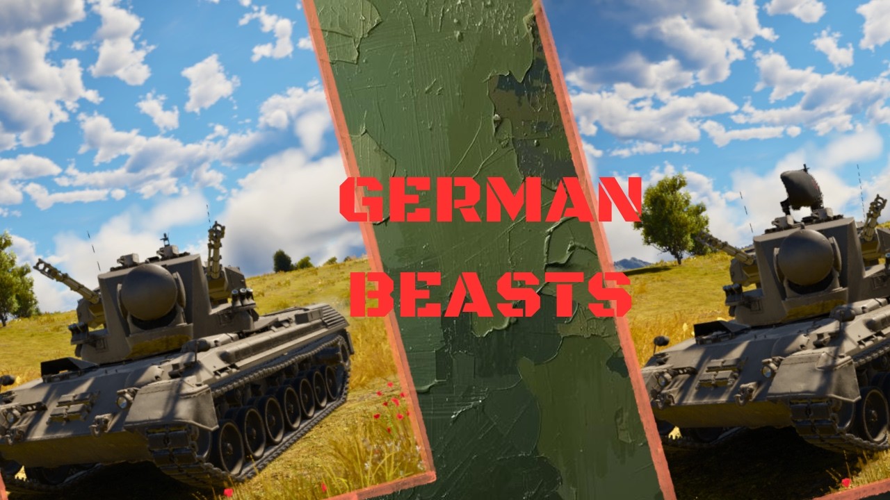 Gepard tedesca a 8.3 una antiaerea da paura + Record personale #warthunder #antiaircraft