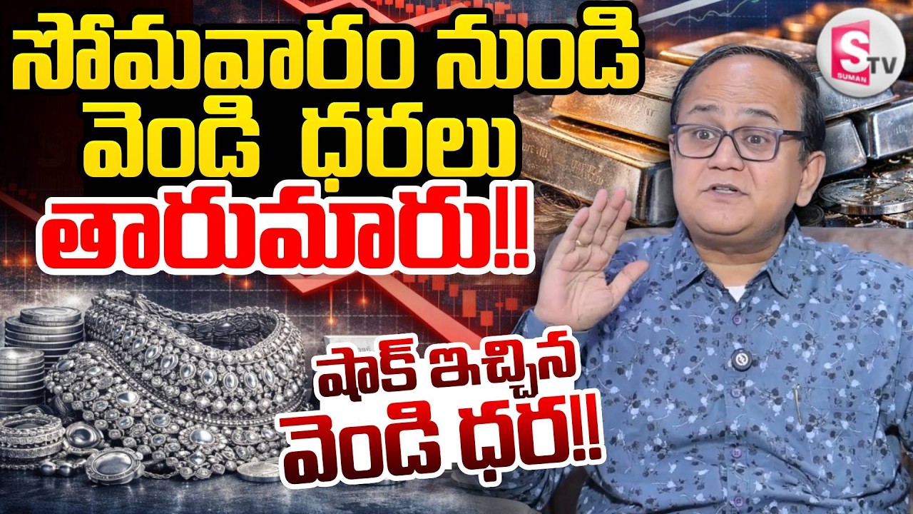 Knowledge Series :Future Silver Rate |Silver Price in India 2026 |Silver rate 2026 |SumanTV Shirisha