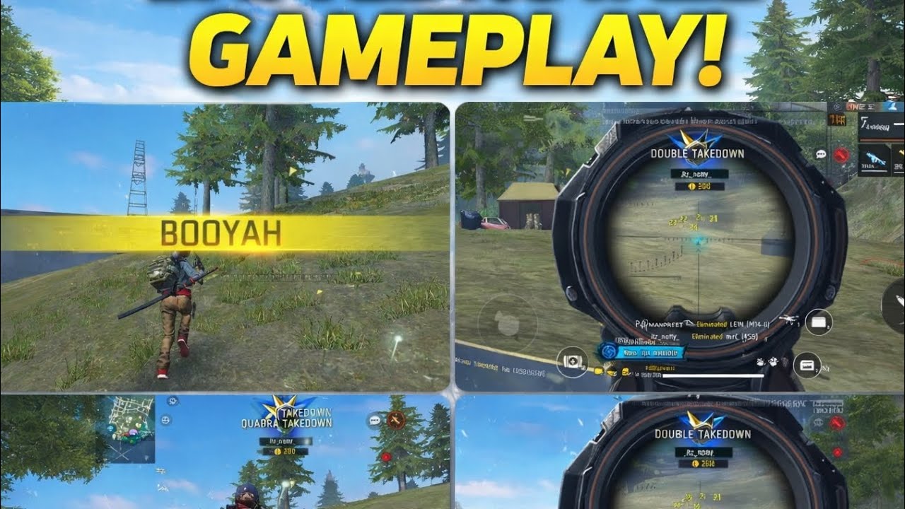 We are back😀8 kill 🔫 Booyah Please like ♥️ and subscribe🔔to our channel @TotalGaming093 #freefire