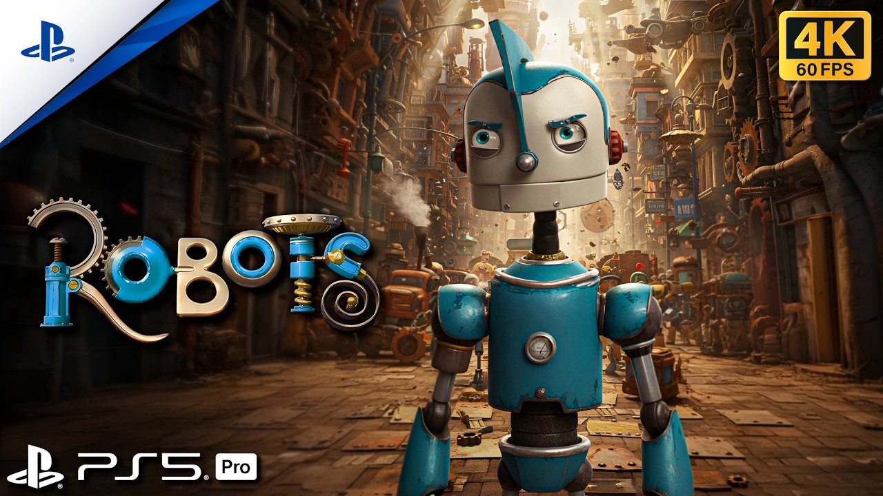 Robots - PS5™ Gameplay [4K 60FPS]