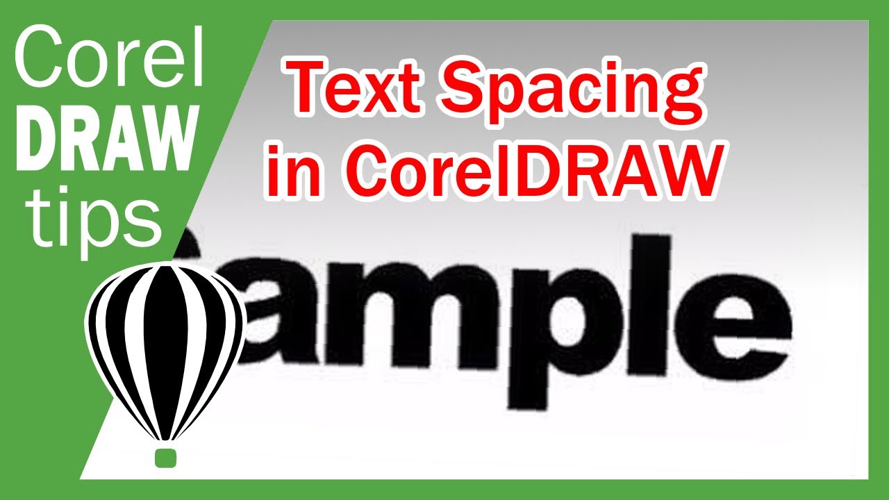 Fix Text Spacing Issues in CorelDraw FAST!