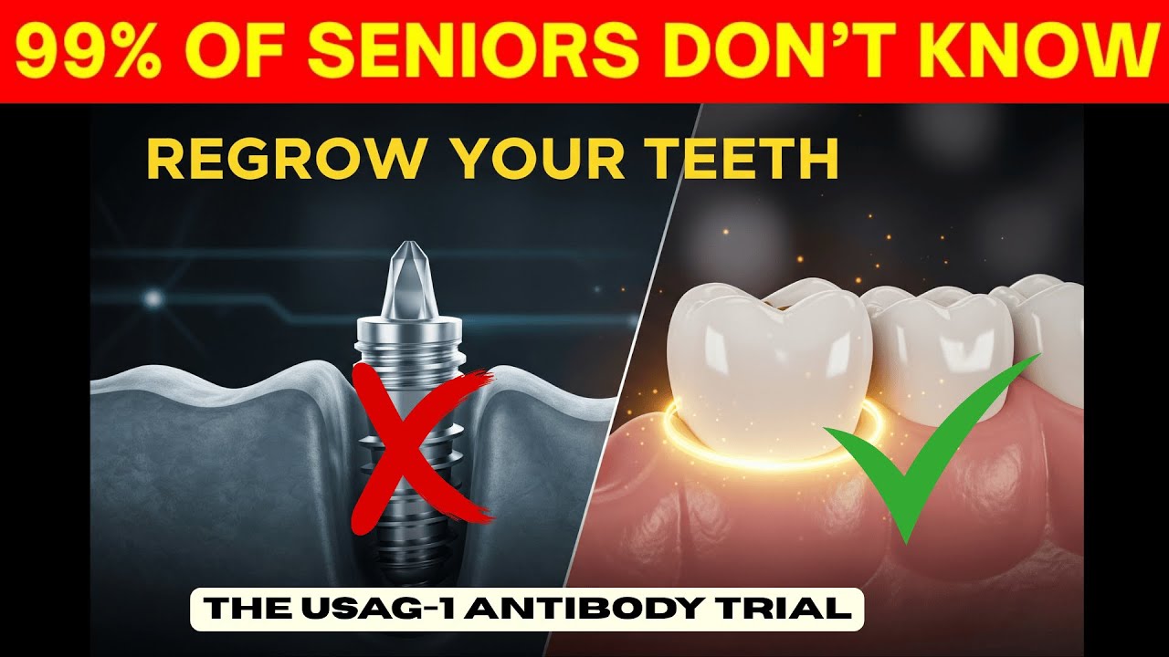 The NEXT STEP in Regrowing Teeth (Beyond the Japanese Drug) | Senior Vitality Secrets