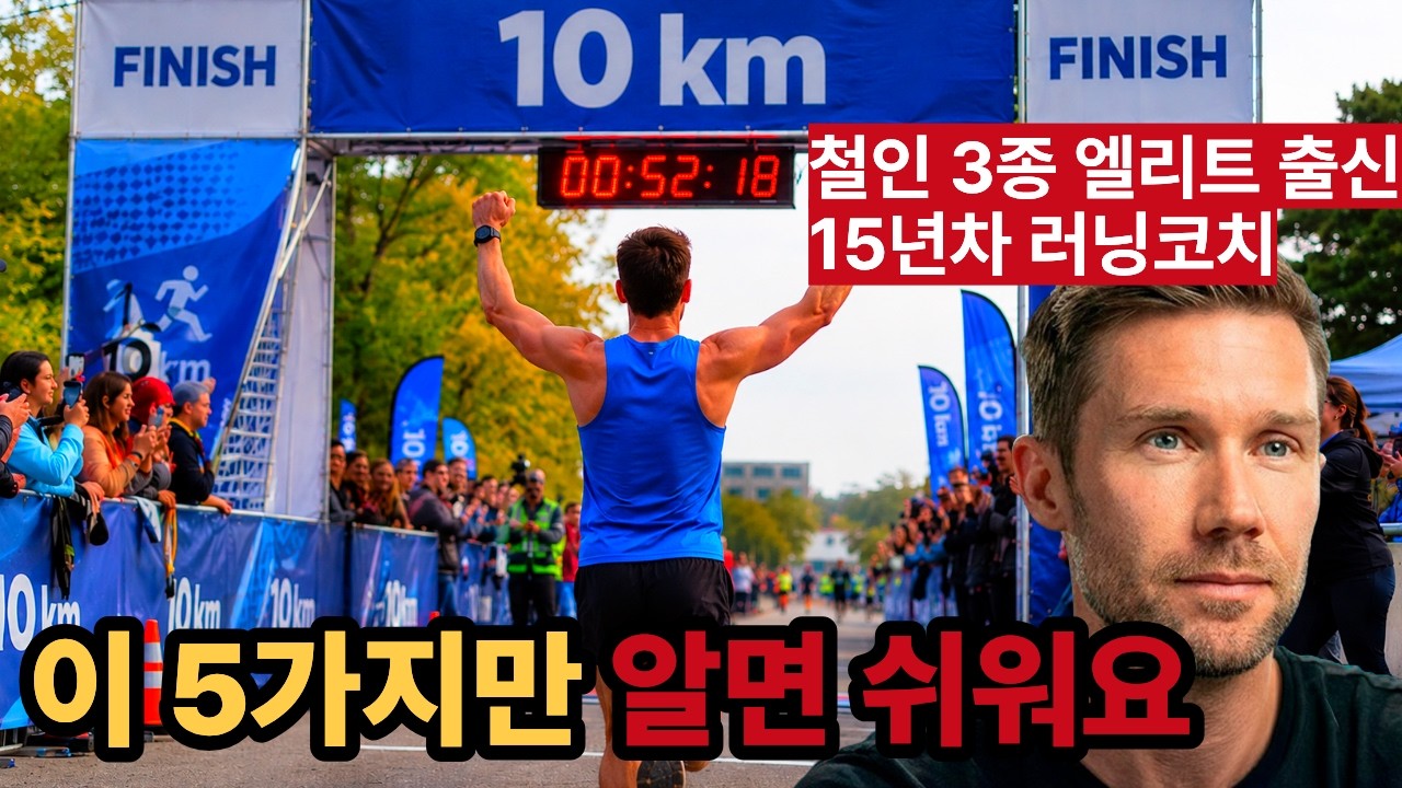 15년차 러닝코치가 폭로하는 러닝초보 10km 꼼수, 해외러너들은 이미 알고있음