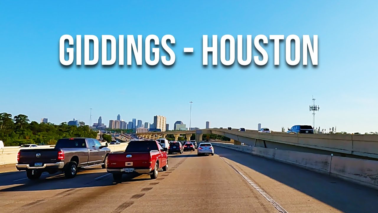 Giddings to Houston! Drive with me on a Texas highway!