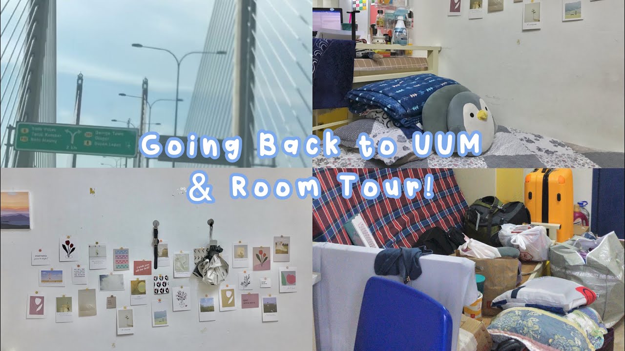 GOING BACK TO UNIVERSITY | UUM | FOOD HUNTING PENANG | URBAN IN ALOR SETAR | ROOM TOUR INASIS GRANTT
