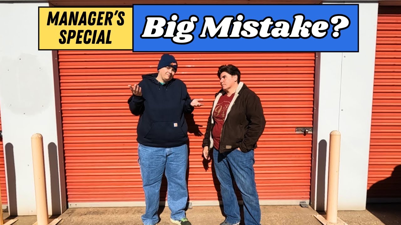We Bought A Manager's Special Storage Unit - What's inside?