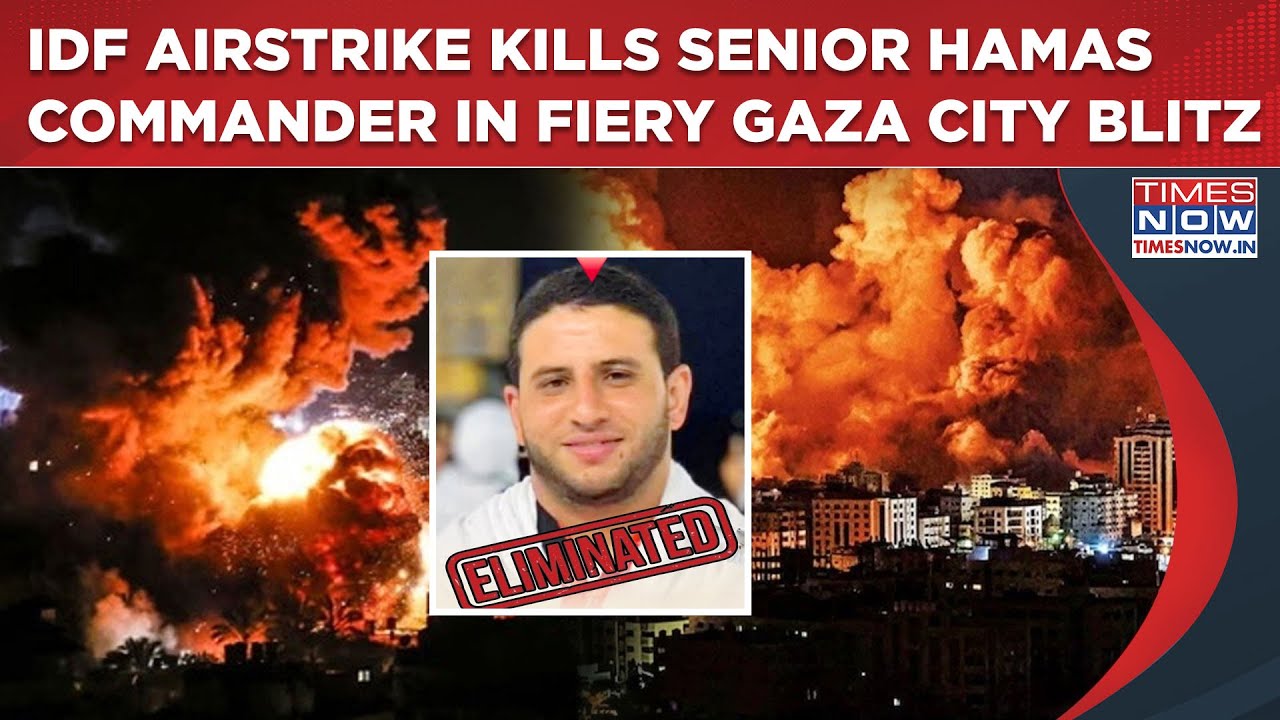 IDF's Fiery Gaza Drone Strike: Hamas' Senior Commander Killed, Terror Targets & Tunnels Blown Up