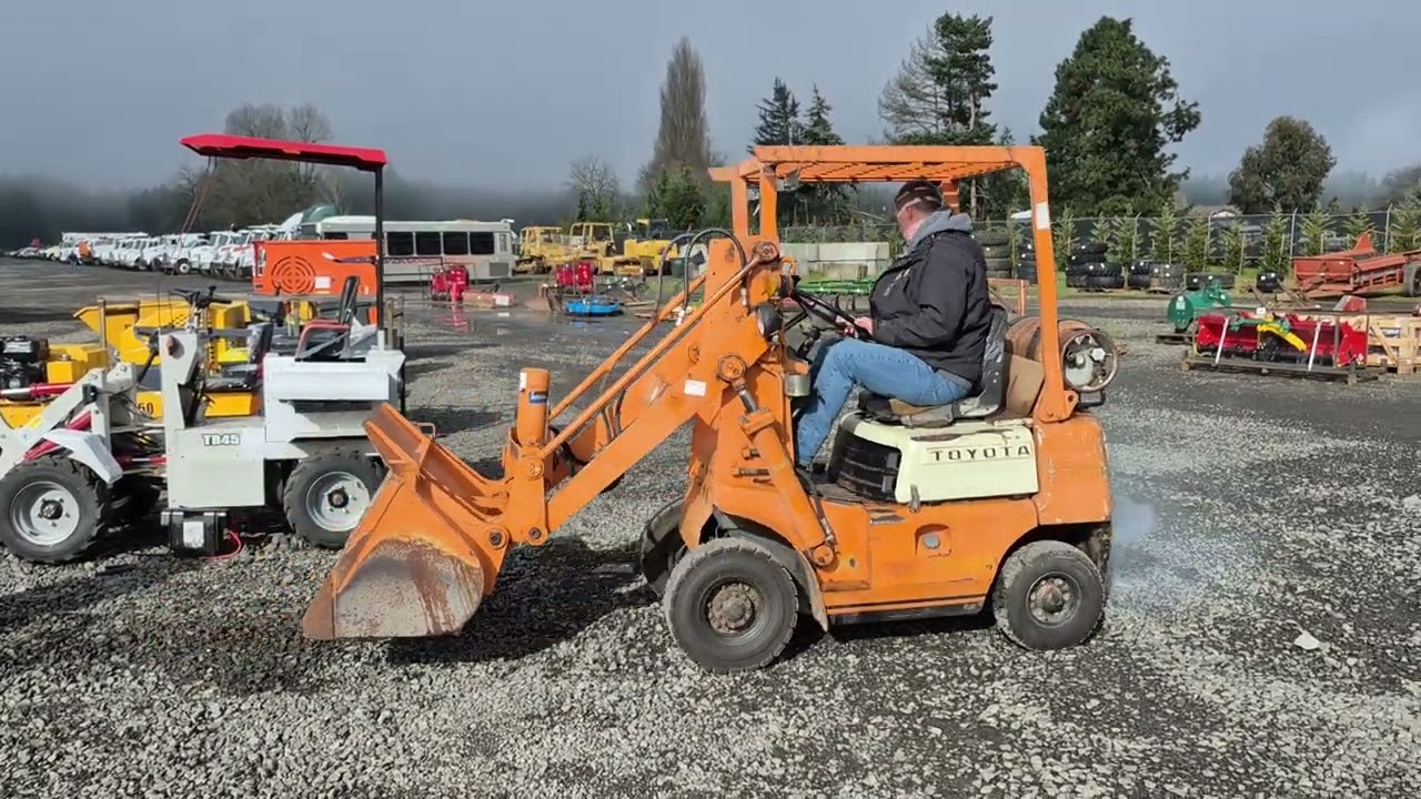 Lot #  883   Toyota Wheel Loader