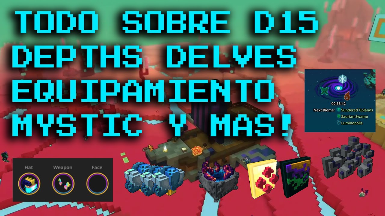 Llegaste a 42.500 PR y NO sabes qué hacer? D15, Delves, Mystic y más Trove en Español