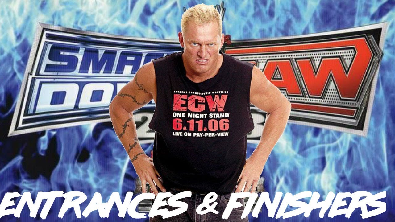 WWE Smackdown vs Raw 2008 Entrances & Finishers Sandman