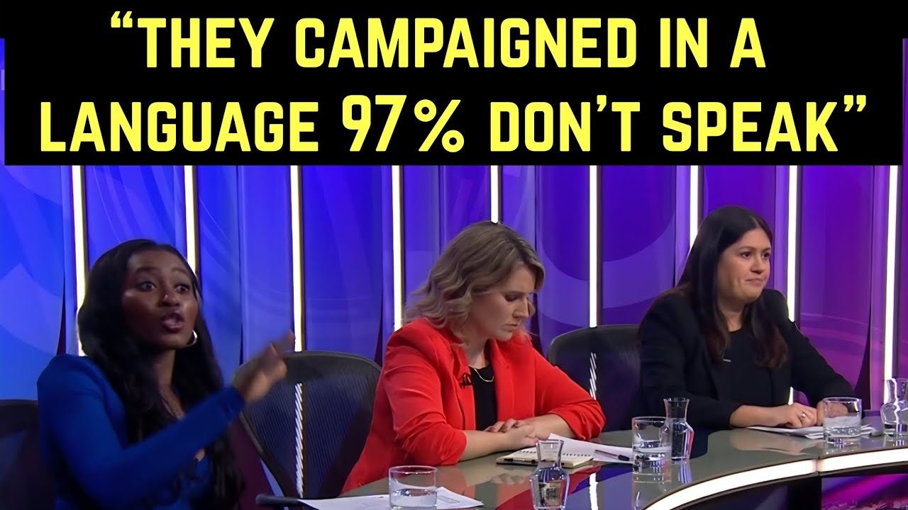 Their Faces as African Lady Tells Them Multiculturalism Has Failed