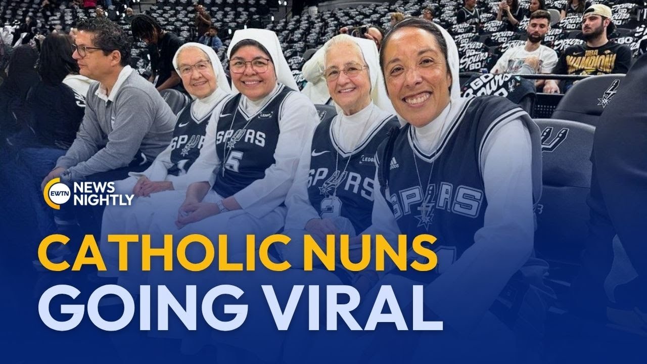 Meet the Catholic Nuns Going Viral for Their NBA Playoff Spirit | EWTN News Nightly