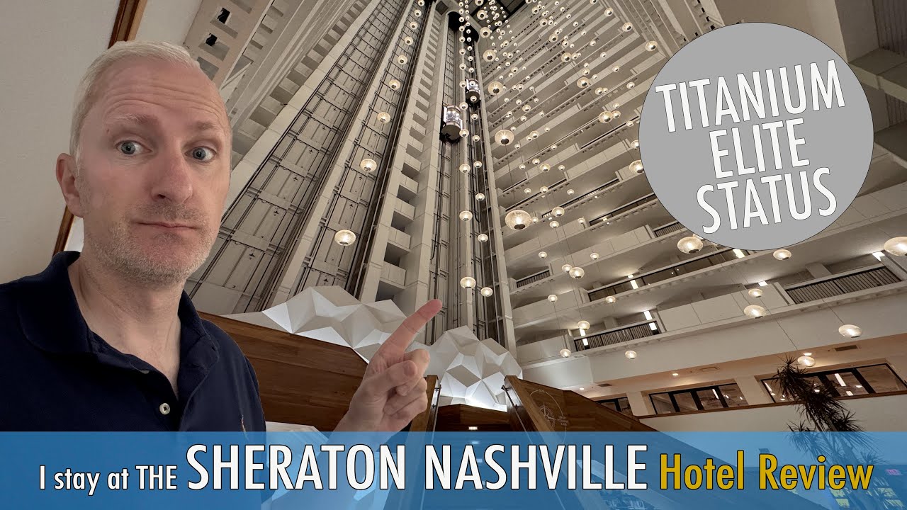Я остановился в отеле Nashville Sheraton Grand (отель Marriott).