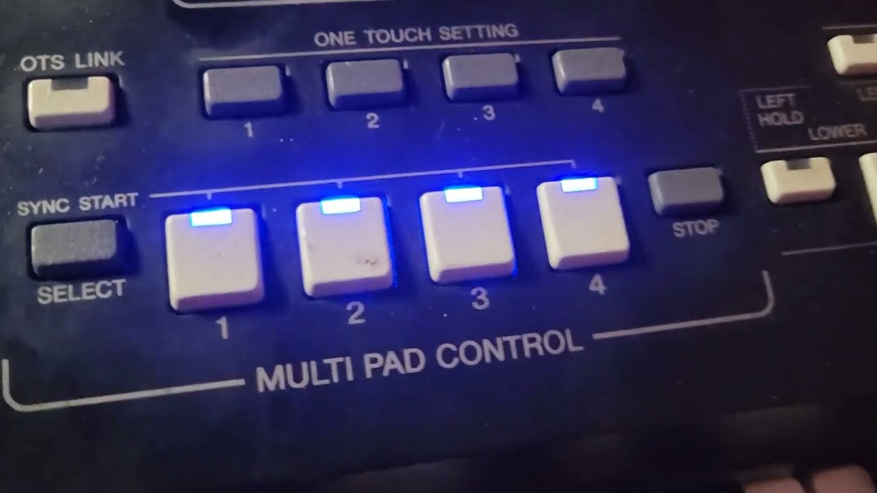 Utilise les MultiPadControl sur un synthétiseur comme un pro: YAMAHA PSR S670 - S975 et SX600-SX900