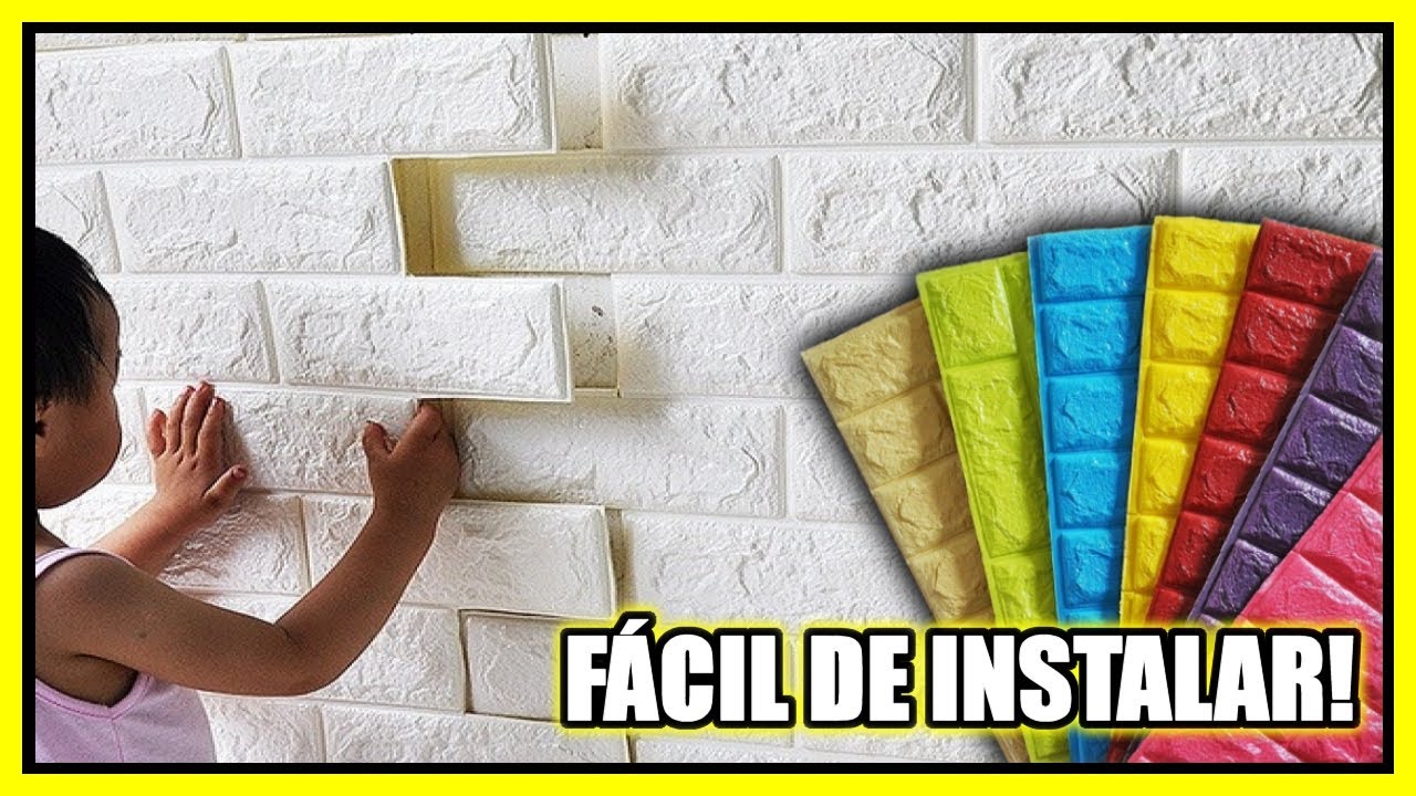 DIY Transforma tus paredes de forma económica y práctica con las PLANCHAS O LÁMINAS DECORATIVAS 3D