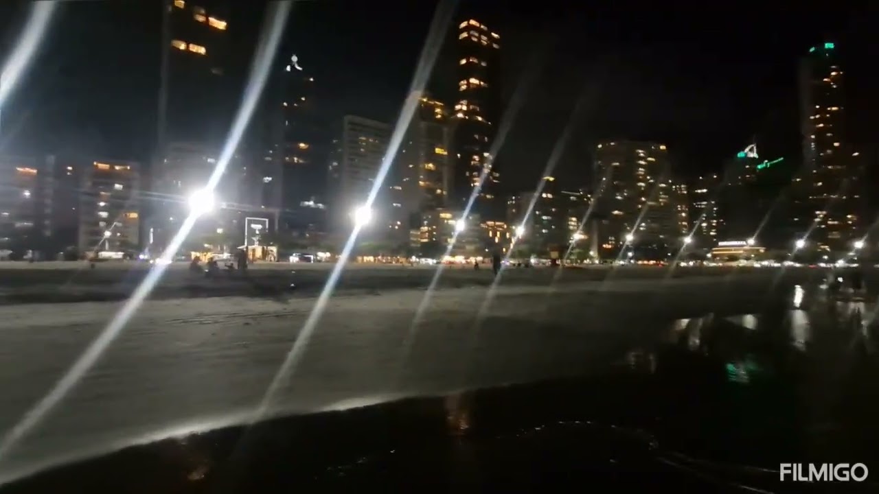 Brasil  CAMBORIÚ  de noche.