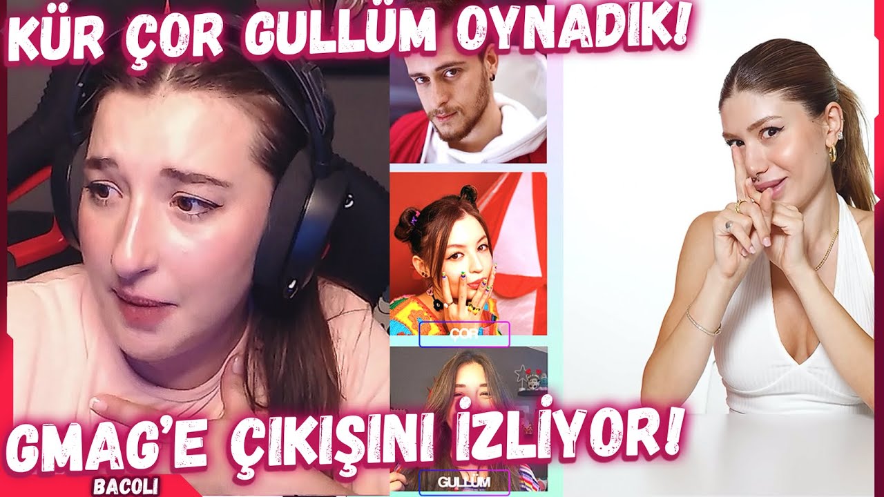 Pqueen - Gmag'in Bölümüne Çıkmasını İzliyor KÜR ÇOR GULLÜM Oynadık!