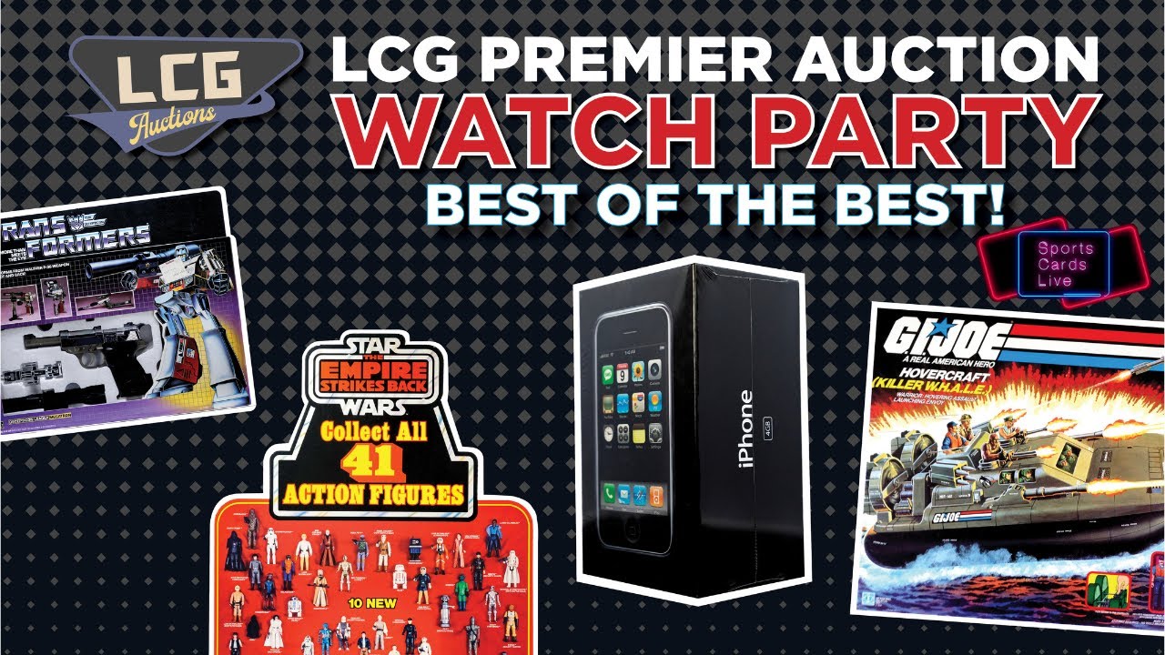 LCG Summer Premier Pop Culture Auction | Live Extended Bidding Coverage | July 16 2023