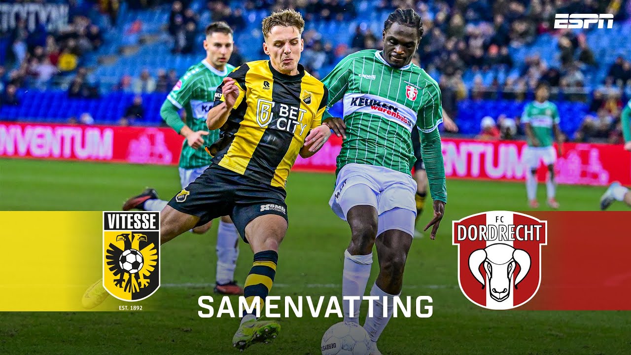 ✨ 𝙒𝙊𝙉𝘿𝙀𝙍𝙎𝘾𝙃𝙊𝙊𝙉 doelpunt van Jaden Slory 😍 | Samenvatting Vitesse - FC Dordrecht