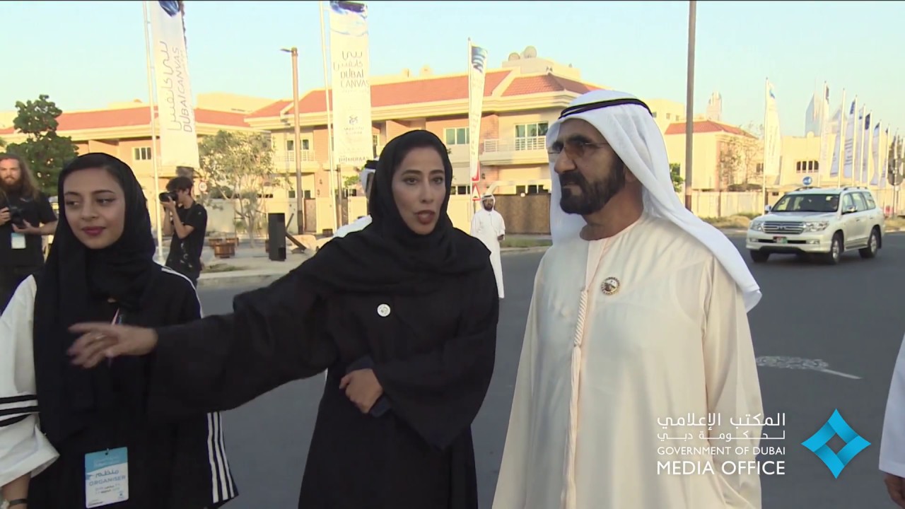محمد بن راشد يزور 