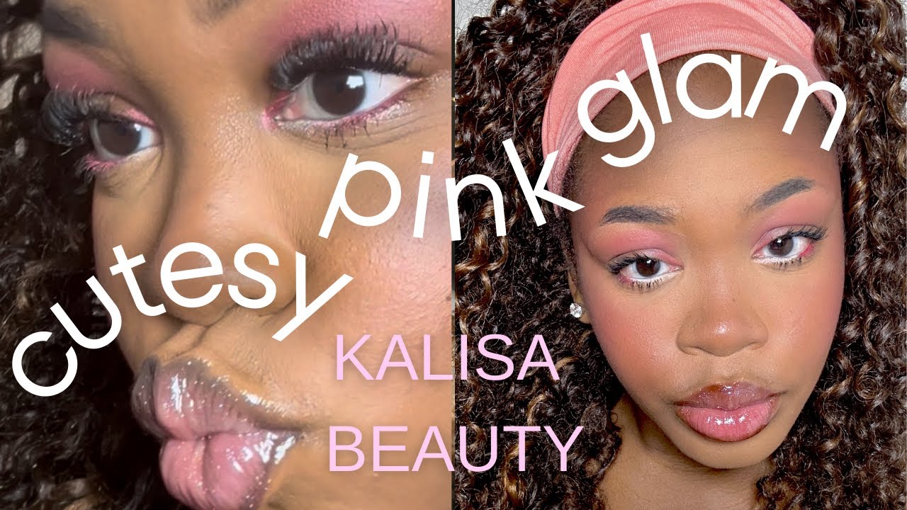 I’m so OBSESSED with pink I put it on my ENTIRE FACE! 