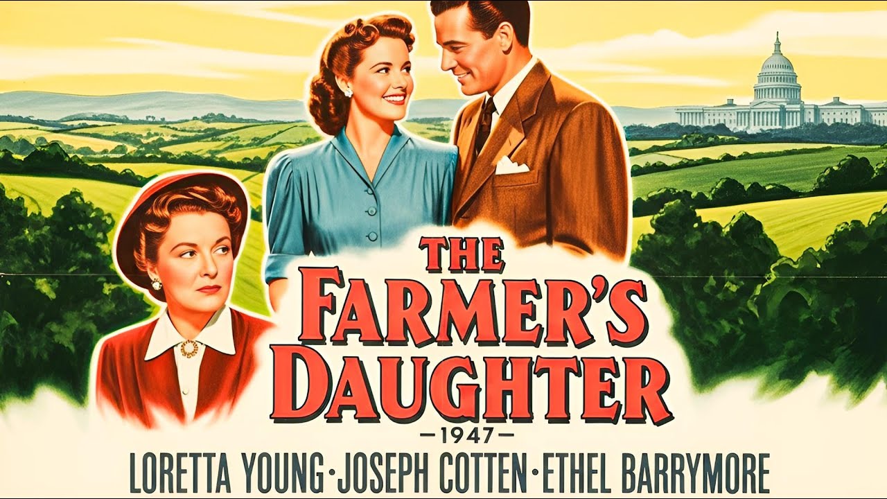 The Farmer's Daughter | Loretta Young Comedy Movie | Classic Full Movie